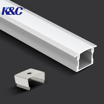 Bon prix La longueur 2m 2.5m a enfoncé le profil en aluminium de LED avec la couverture de diffuseur de PC en ligne