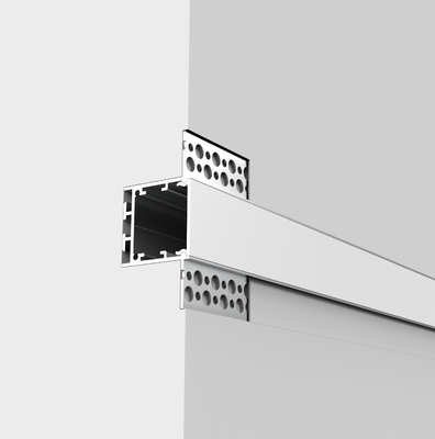 Bon prix La Manche en aluminium de profil de plaque de plâtre de LED pour le gypse de cloison sèche avec la couverture de PC en ligne