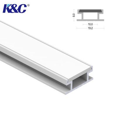 sablage de canal d'alliage d'aluminium du profil 6063 T5 de plancher de la longueur LED de 2.5m