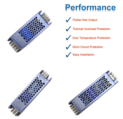 Bon prix C.C 12V 24V AC220V - conducteur Switching IP20 d'alimentation d'énergie de 60W 100W 200W LED de 240V LED en ligne